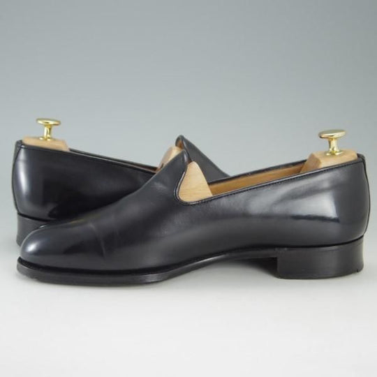 極上★(英)アルフレッド・サージェント 8EX【上級★エクスクルーシブライン/ローファー】カーフ/黒/メンズ/Alfred Sargent★e421