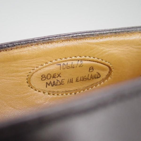 極上★(英)アルフレッド・サージェント 8EX【上級★エクスクルーシブライン/ローファー】カーフ/黒/メンズ/Alfred Sargent★e421