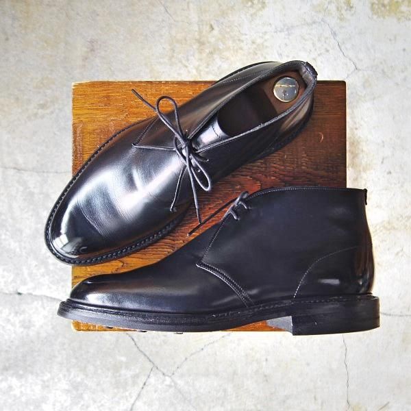 極美品★(英)チーニー 7.5D【定価￥74,520-★ダイナイトソール仕様/CROWFIELD】1886ラスト/チャッカブーツ/カーフ/メンズ/CHEANEY★e424