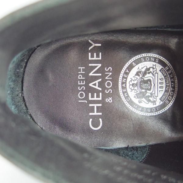 極美品★(英)チーニー 7.5D【定価￥74,520-★ダイナイトソール仕様/CROWFIELD】1886ラスト/チャッカブーツ/カーフ/メンズ/CHEANEY★e424