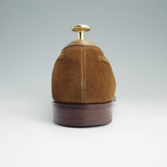 美品★クロケット&ジョーンズ 6.5E【定番★キャベンディッシュ3/CAVENDISH 3】375ラスト/タッセルローファー/茶/Crockett&Jones★e425