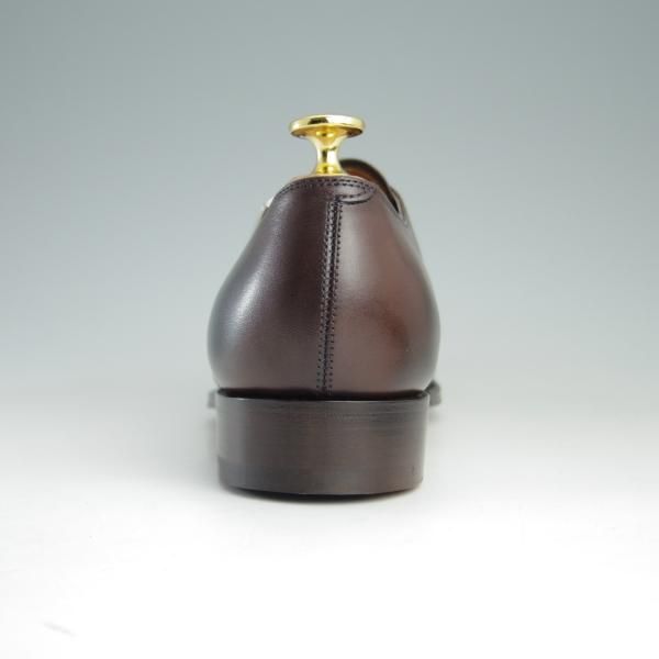 新品★エドワードグリーン 6E【定価￥177,120-★モンクストラップ/MERCER/82ラスト】カーフ/濃茶/メンズ/EDWARD GREEN★e431