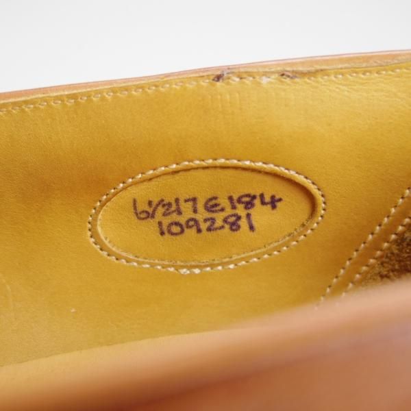 極上★エドワードグリーン 6.5E【定価￥176,040-★タッセルローファー/BELGRAVIA/184ラスト】カーフ/茶/メンズ/EDWARD GREEN★e432