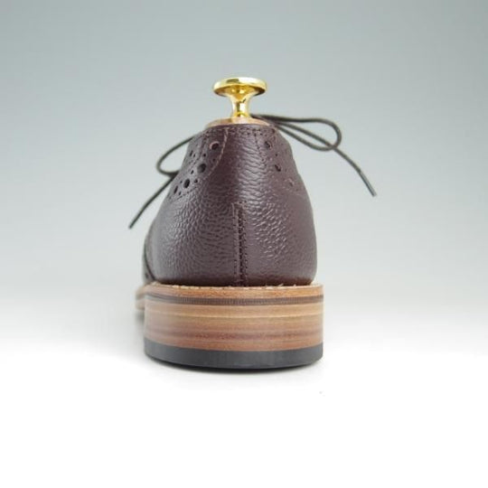 新品★(英)サンダース製 UK6.5【定価￥62,640-★Traditional Weatherwear別注】フルブローグ/グレインレザー/メンズ/SANDERS★e433