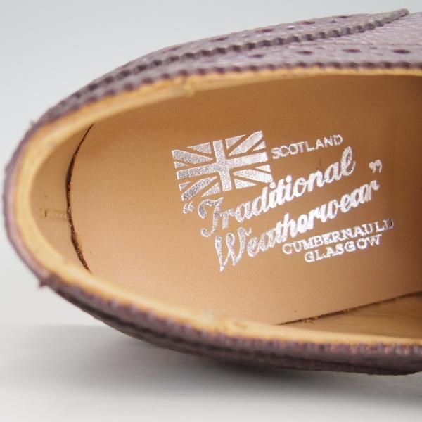 新品★(英)サンダース製 UK6.5【定価￥62,640-★Traditional Weatherwear別注】フルブローグ/グレインレザー/メンズ/SANDERS★e433