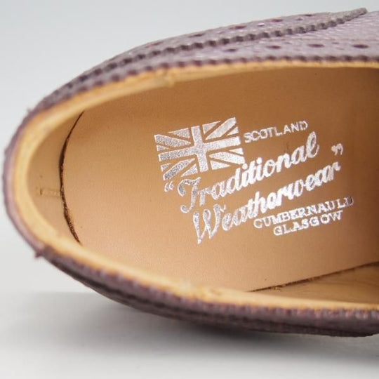 新品★(英)サンダース製 UK6.5【定価￥62,640-★Traditional Weatherwear別注】フルブローグ/グレインレザー/メンズ/SANDERS★e433