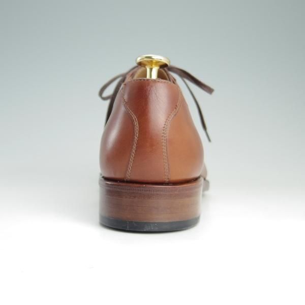 新品★(スペイン製)YANKO/ヤンコ SIZE 6【グッドイヤーウェルテッド製法★セミブローグ/NEW CAMBRIDGE】114205/カーフ/茶/メンズ★e436