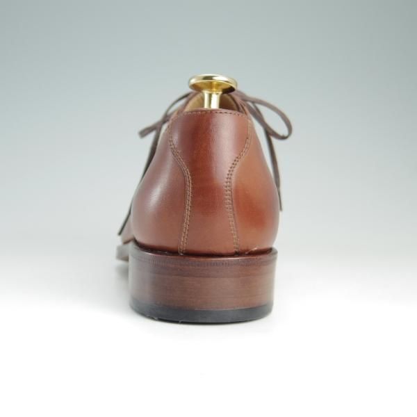 新品★(スペイン製)YANKO/ヤンコ SIZE 6【グッドイヤーウェルテッド製法★セミブローグ/NEW CAMBRIDGE】114205/カーフ/茶/メンズ★e436