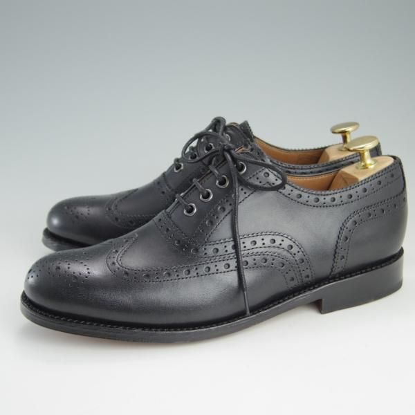 新品★(英)グレンソン SIZE 6【★フルブローグ/210108】カーフ/黒/メンズ/GRENSON★e437