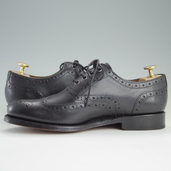 新品★(英)グレンソン SIZE 6【★フルブローグ/210108】カーフ/黒/メンズ/GRENSON★e437