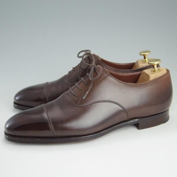 美品★クロケット&ジョーンズ 7.5D【定価￥99,360-★オードリー/AUDLEY】ハンドグレードライン/337ラスト/カーフ/Crockett&Jones★e438