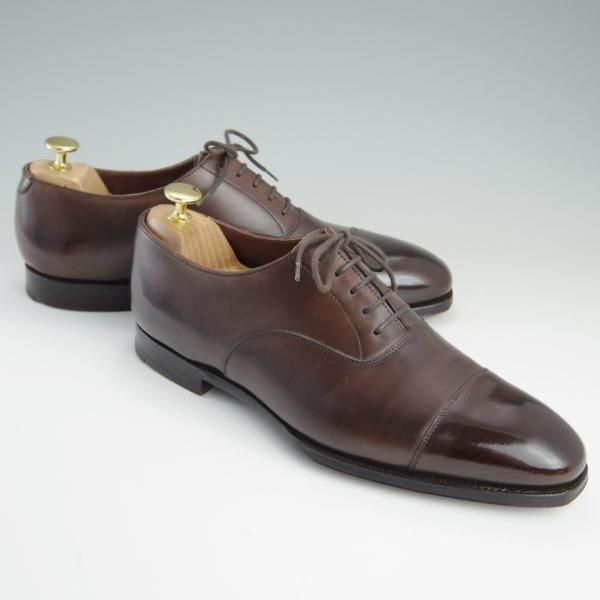 美品★クロケット&ジョーンズ 7.5D【定価￥99,360-★オードリー/AUDLEY】ハンドグレードライン/337ラスト/カーフ/Crockett&Jones★e438