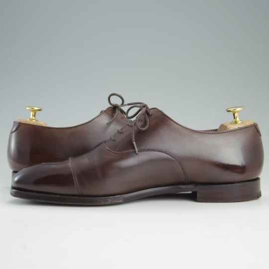 美品★クロケット&ジョーンズ 7.5D【定価￥99,360-★オードリー/AUDLEY】ハンドグレードライン/337ラスト/カーフ/Crockett&Jones★e438