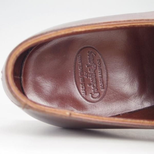 美品★クロケット&ジョーンズ 7.5D【定価￥99,360-★オードリー/AUDLEY】ハンドグレードライン/337ラスト/カーフ/Crockett&Jones★e438