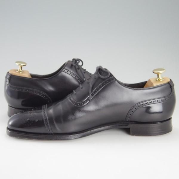 極上★クロケット&ジョーンズ 8E【貴重★(英)ジョージクレバリー別注/ハンドグレードライン】セミブローグ/メンズ/Crockett&Jones★e445