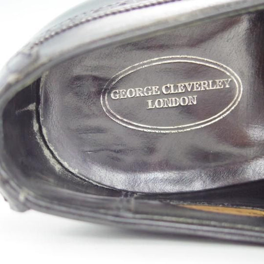 極上★クロケット&ジョーンズ 8E【貴重★(英)ジョージクレバリー別注/ハンドグレードライン】セミブローグ/メンズ/Crockett&Jones★e445