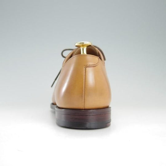 極上★(英)グレンソン製 9.5F【貴重★(英)ポールセンスコーン×(英)ダンヒル別注】ホールカット/DUNHILL/Poulsen Skone/GRENSON★e446