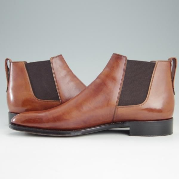 極上★Soffice&Solid/ソフィス&ソリッド SIZE 7.5【定価￥64,900-★トレーディングポスト別注】サイドゴアブーツ/ユニオンロイヤル★e456