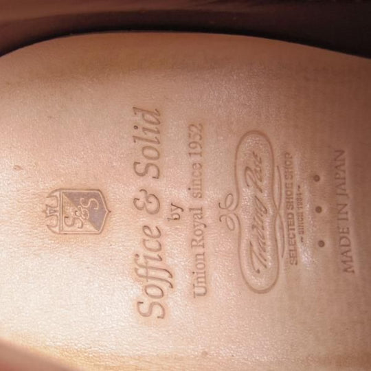 極上★Soffice&Solid/ソフィス&ソリッド SIZE 7.5【定価￥64,900-★トレーディングポスト別注】サイドゴアブーツ/ユニオンロイヤル★e456