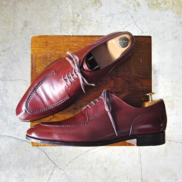 美品★ユニオンインペリアル SIZE 7.5【上級★スキンステッチ仕様/プレミアムコレクション/U1503】Uチップ/赤茶/Union Imperial★e457