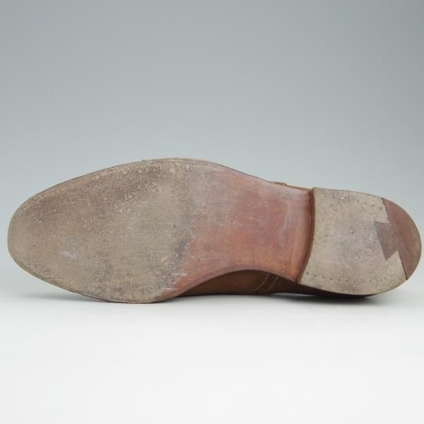 極上★クロケット&ジョーンズ 9E【貴重★(英)ジョージクレバリー別注/セミブローグ】297ラスト/GEORGE CLEVERLEY/Crockett&Jones★e460