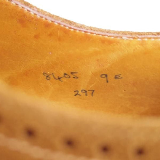 極上★クロケット&ジョーンズ 9E【貴重★(英)ジョージクレバリー別注/セミブローグ】297ラスト/GEORGE CLEVERLEY/Crockett&Jones★e460