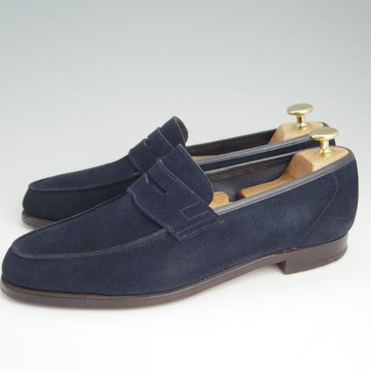 極上★クロケット&ジョーンズ 6.5E【★ユナイテッドアローズ別注/ANTON】366ラスト/コインローファー/United Arrows/Crockett&Jones★e461