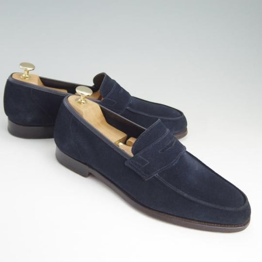 極上★クロケット&ジョーンズ 6.5E【★ユナイテッドアローズ別注/ANTON】366ラスト/コインローファー/United Arrows/Crockett&Jones★e461