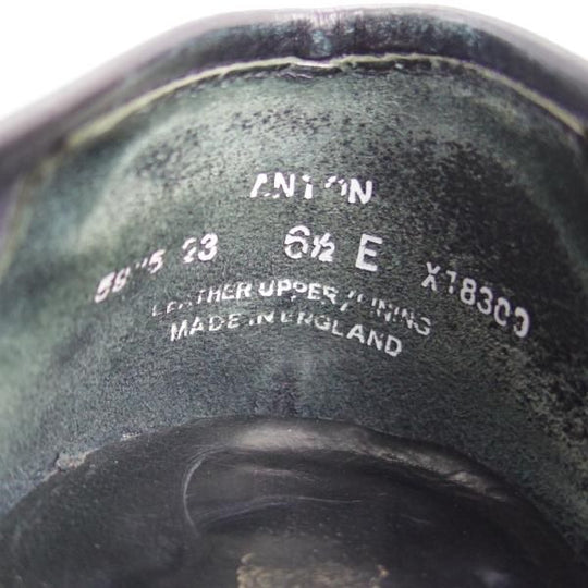 極上★クロケット&ジョーンズ 6.5E【★ユナイテッドアローズ別注/ANTON】366ラスト/コインローファー/United Arrows/Crockett&Jones★e461