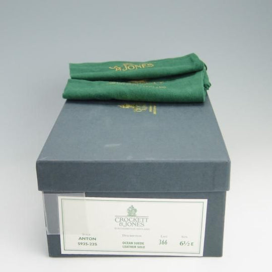 極上★クロケット&ジョーンズ 6.5E【★ユナイテッドアローズ別注/ANTON】366ラスト/コインローファー/United Arrows/Crockett&Jones★e461