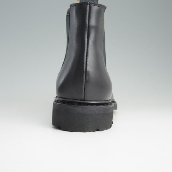 未使用★パラブーツ SIZE 8.5【定価￥74,800-★サイドゴアブーツ/CHAMFORT】ギャラクシーソール仕様/カーフ/黒/メンズ/Paraboot★e464