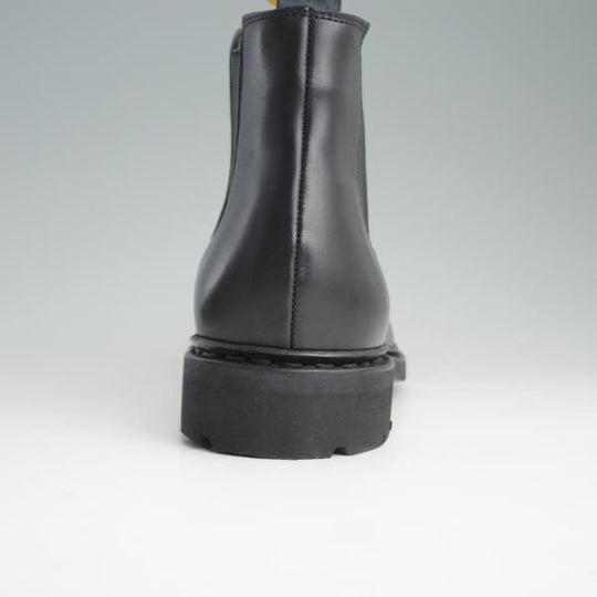 未使用★パラブーツ SIZE 8.5【定価￥74,800-★サイドゴアブーツ/CHAMFORT】ギャラクシーソール仕様/カーフ/黒/メンズ/Paraboot★e464