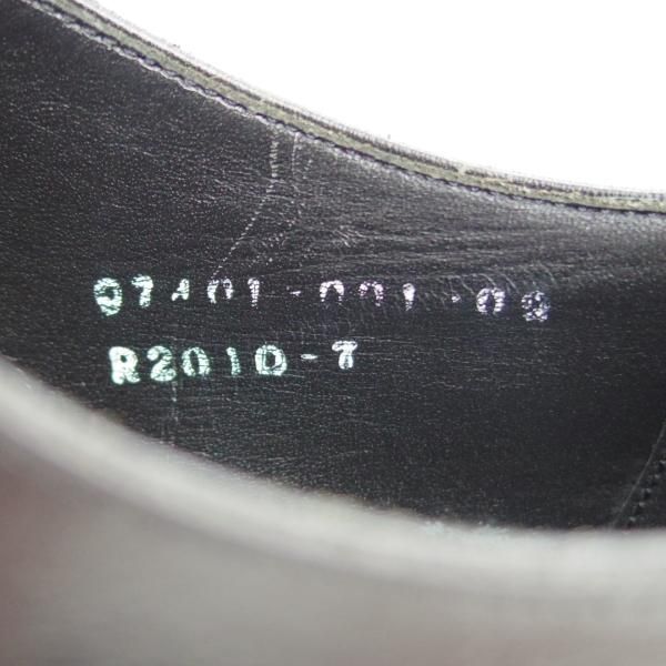 極上★三陽山長 SIZE 7【定価￥80,300-★勇一郎/R2010ラスト】YUICHIRO/ホールカット/カーフ/黒/メンズ/SanyoYamacho★e467
