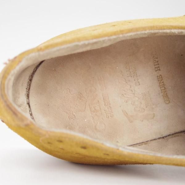 ★(英)グレンソン 8FX【貴重★カバ革/GENUINE HIPPO/footmaster】フットマスター/6029-28/フルブローグ/スエード/薄茶/GRENSON★e468