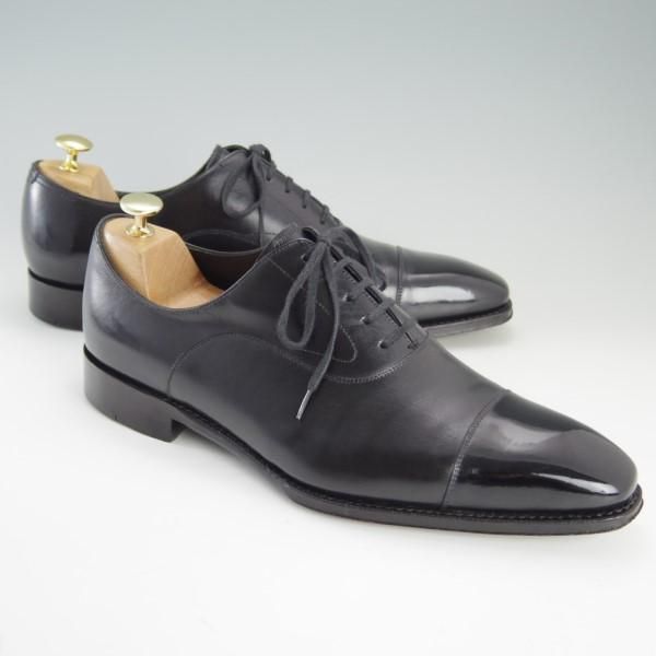 美品★ユニオンインペリアル SIZE 8.5【定価￥47,300-★ハンドソーンウェルテッド製法/ストレートチップ】U1111/黒/Union Imperial★e470