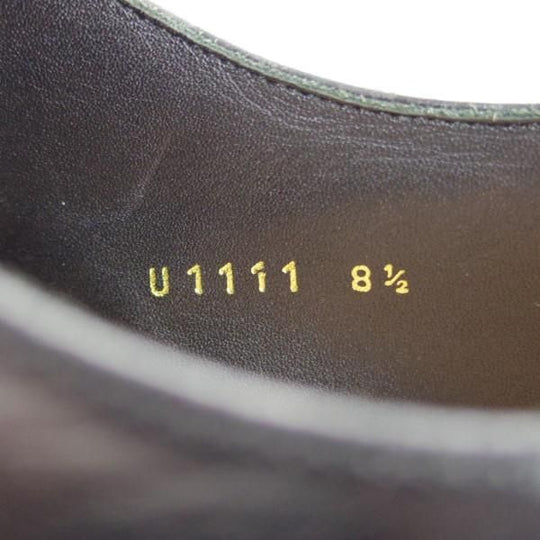 美品★ユニオンインペリアル SIZE 8.5【定価￥47,300-★ハンドソーンウェルテッド製法/ストレートチップ】U1111/黒/Union Imperial★e470