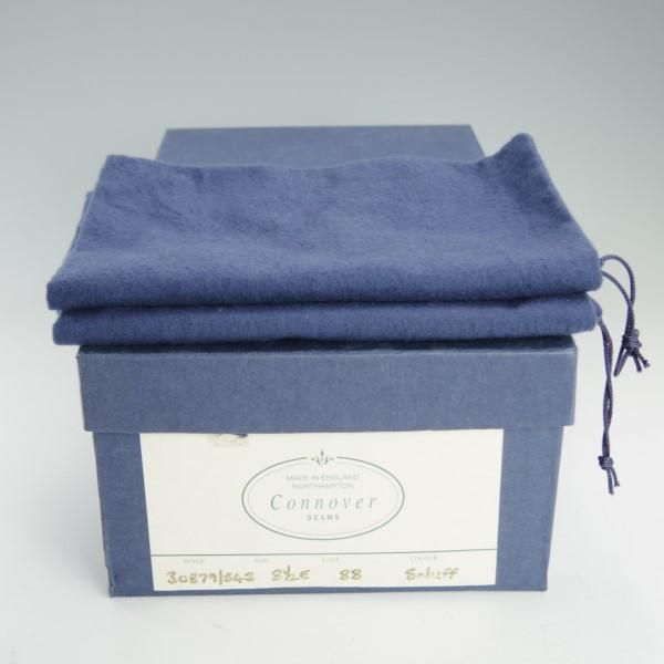 極上★(英)グレンソン 8.5E【貴重★BEAMS別注/プレーントゥ】88ラスト/Vフロント/スエード/薄茶/メンズ/靴/ビームス/GRENSON★e471