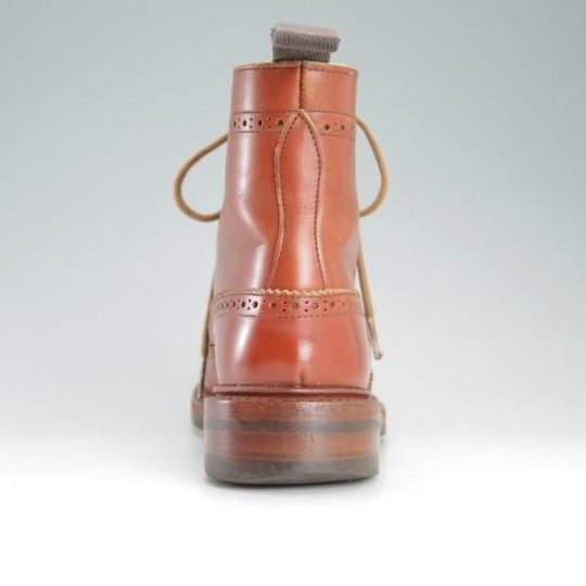 極上★トリッカーズ(レディース) SIZE 4.5【★カントリーブーツ/L5180】アニリンカーフ/モカシンブラウン/茶/Tricker's★e473