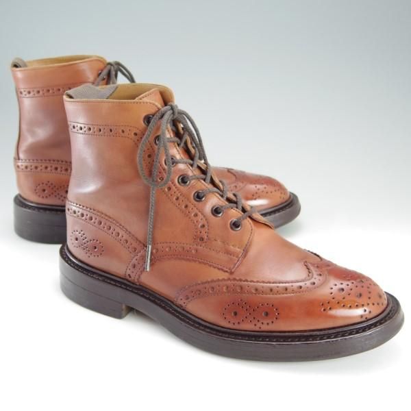極上★トリッカーズ SIZE 7【貴重★(英)ポールスミス別注/Paul Smith】カントリーブーツ/M6178/カーフ/茶/Tricker's★e474