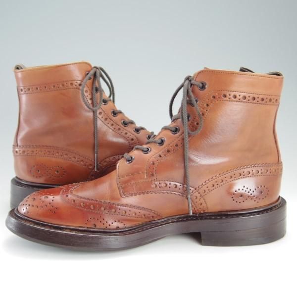 極上★トリッカーズ SIZE 7【貴重★(英)ポールスミス別注/Paul Smith】カントリーブーツ/M6178/カーフ/茶/Tricker's★e474