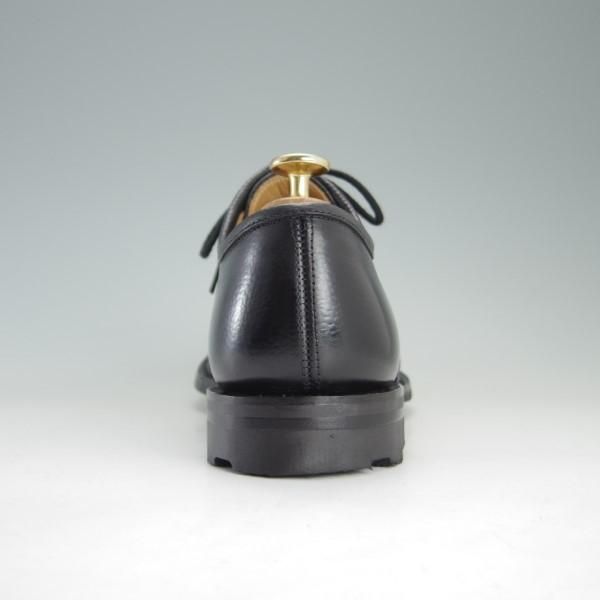 極美品★チャーチ 60G/UK6【リッジウェイソール仕様★プレーントゥ/103ラスト/5都市ロゴ】NEWBRIDGE 2/プレーントゥ/黒/Church's★e475