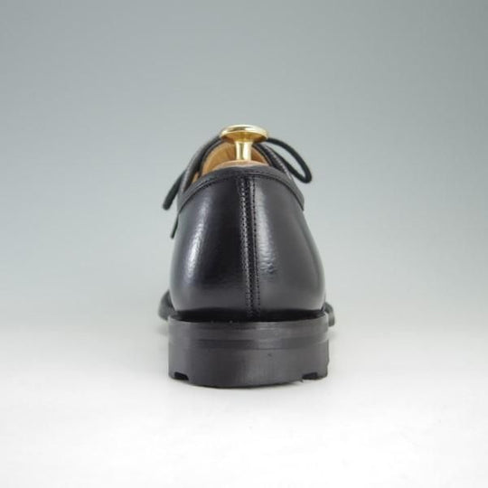 極美品★チャーチ 60G/UK6【リッジウェイソール仕様★プレーントゥ/103ラスト/5都市ロゴ】NEWBRIDGE 2/プレーントゥ/黒/Church's★e475