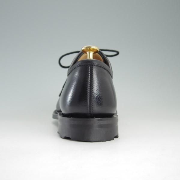 極美品★チャーチ 60G/UK6【リッジウェイソール仕様★プレーントゥ/103ラスト/5都市ロゴ】NEWBRIDGE 2/プレーントゥ/黒/Church's★e475