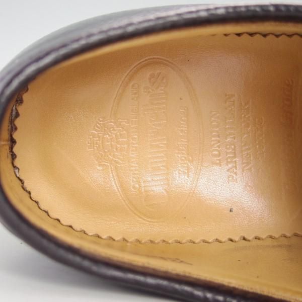 極美品★チャーチ 60G/UK6【リッジウェイソール仕様★プレーントゥ/103ラスト/5都市ロゴ】NEWBRIDGE 2/プレーントゥ/黒/Church's★e475