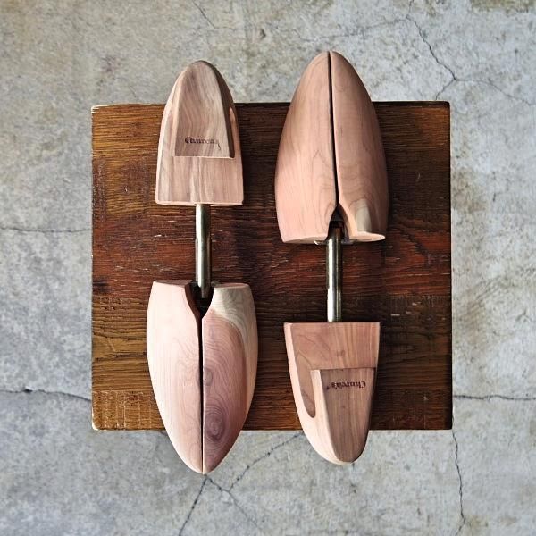 極上★チャーチ Mサイズ【定価￥12,100-★純正シューツリー/suffolk】木製シューキーパー/メンズ/Church's★e479