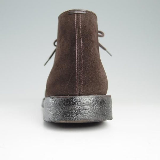 極美品★チャーチ 75F/UK7.5【定価￥73,700-★チャッカブーツ/RYDER】ライダー/81ラスト/4都市ロゴ/スエード/濃茶/メンズ/Church's★e485