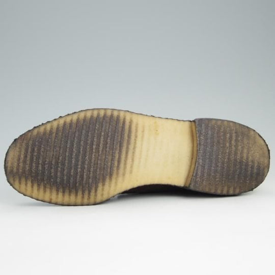 極美品★チャーチ 75F/UK7.5【定価￥73,700-★チャッカブーツ/RYDER】ライダー/81ラスト/4都市ロゴ/スエード/濃茶/メンズ/Church's★e485