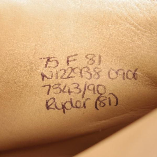 極美品★チャーチ 75F/UK7.5【定価￥73,700-★チャッカブーツ/RYDER】ライダー/81ラスト/4都市ロゴ/スエード/濃茶/メンズ/Church's★e485