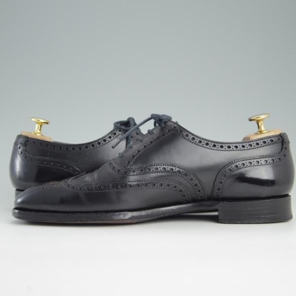 極上★クロケット&ジョーンズ 6D【定価￥102,600-★ハンドグレードライン/CLIFFORD】337ラスト/フルブローグ/黒/Crockett&Jones★e486