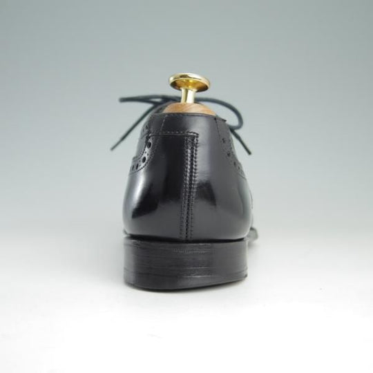 極上★クロケット&ジョーンズ 6D【定価￥102,600-★ハンドグレードライン/CLIFFORD】337ラスト/フルブローグ/黒/Crockett&Jones★e486